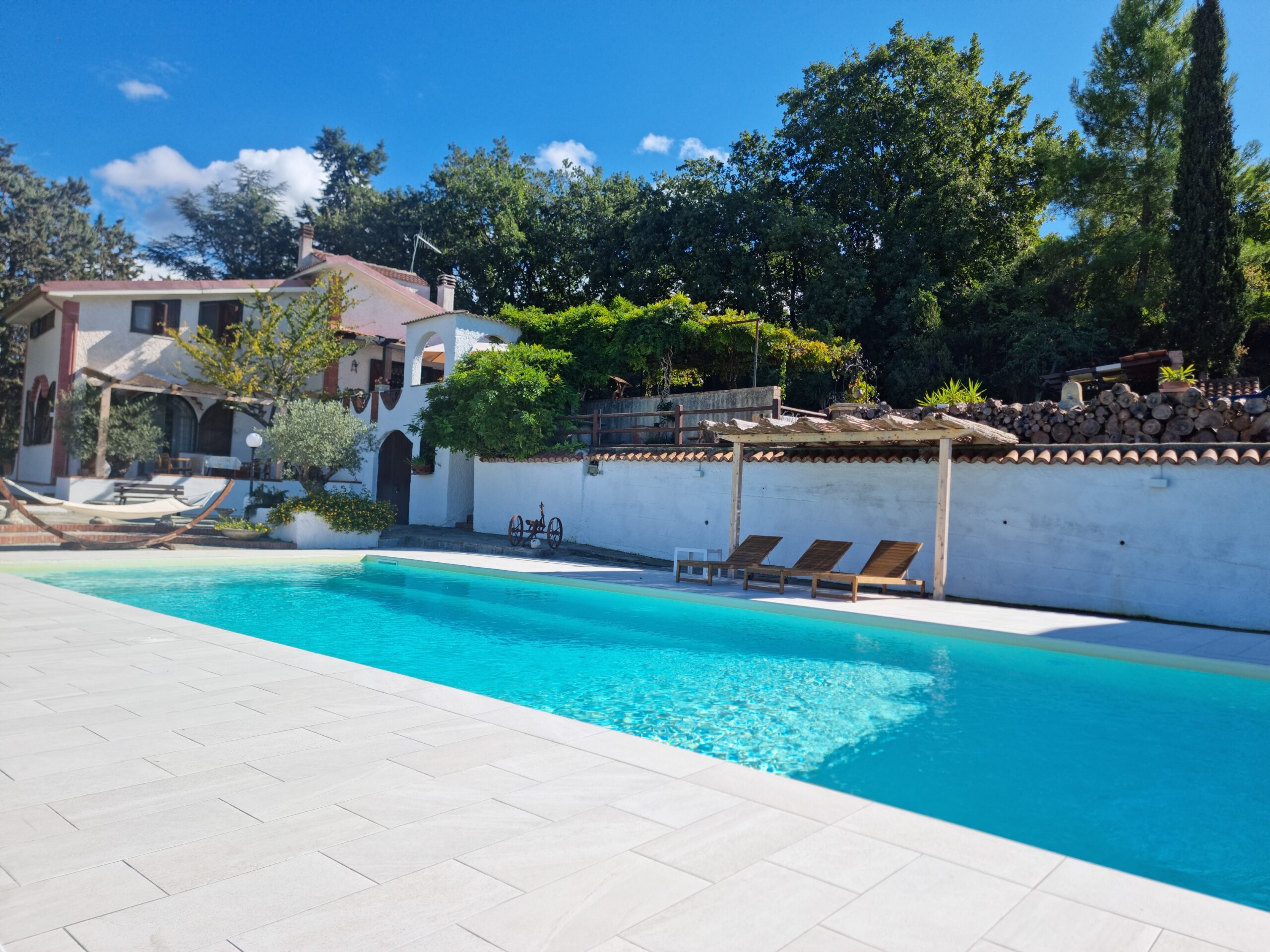 Villa turistica con piscina esterna privata a Castellabate