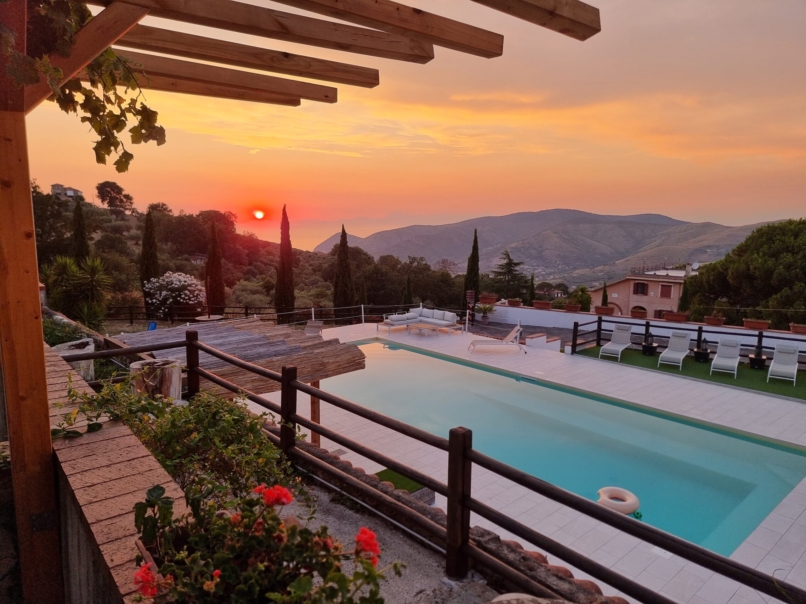 Villa turistica con piscina esterna privata a Castellabate